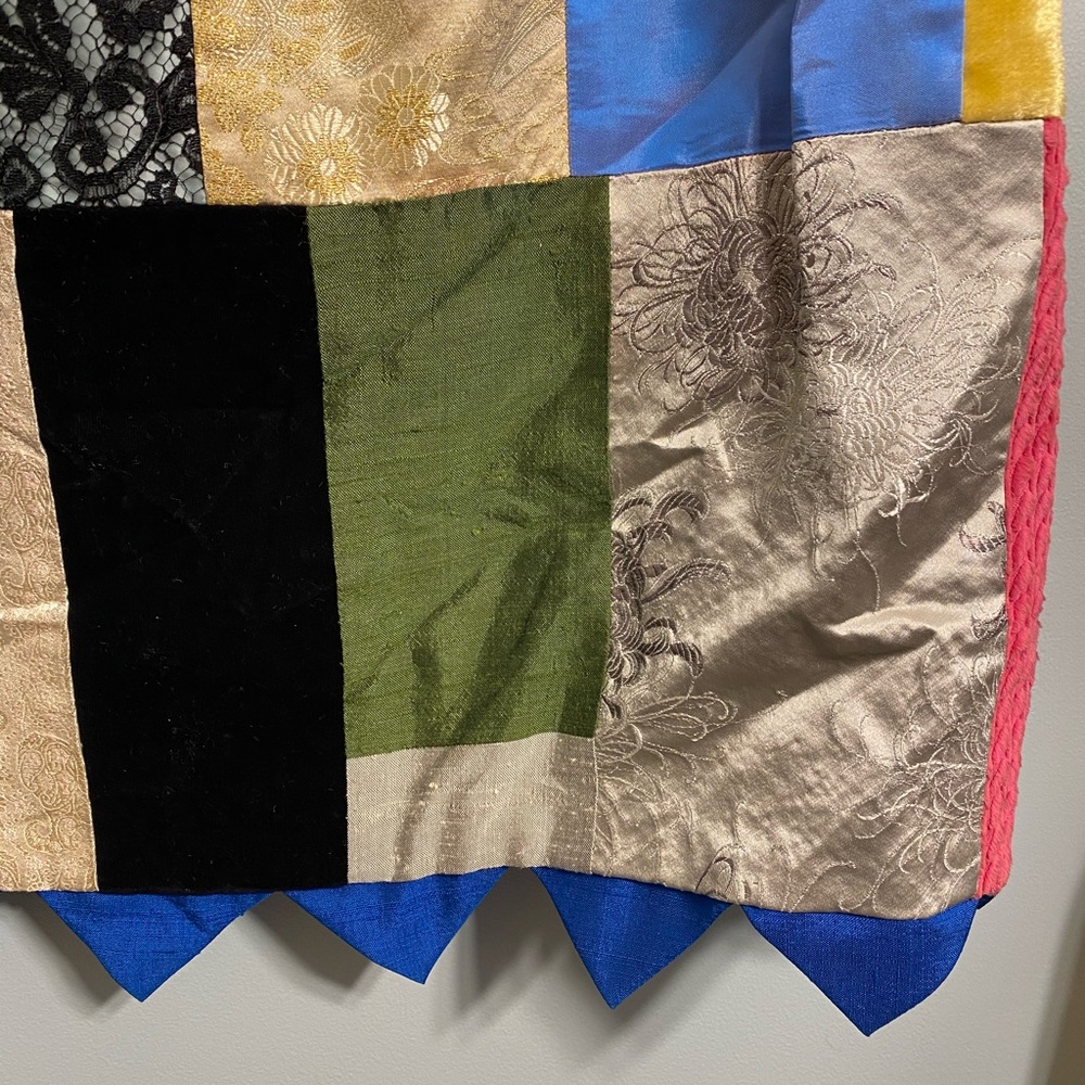 Vintage Patchwork Long Skirt - image 4